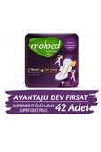 MOLPED Supernıght Önü Uzun Super Gece Plus Avantajlı Dev Fırsat 42 Adet - 1