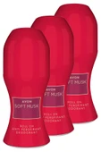 AVON Soft Musk Delice Velvet Berries Kadın Rollon 50 Ml. Üçlü Set - 1