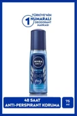 NIVEA Men Erkek Pump Sprey Deodorant Fresh Active 75ml, Ter Ve Ter Kokusuna Karşı 48 Saat Koruma - 1