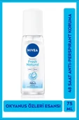 NIVEA Kadın Pump Sprey Deodorant 75ml, 48 Saat Ter Koruması, Uzun Süren Ferahlık, Okyanus Özleri Esansı - 1