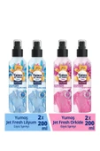 YUMOŞ Jet Fresh Giysi Spreyi Lilyum 200 ml Orkide 200 ml X 2 Adet - 1