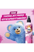 YUMOŞ Jet Fresh Giysi Spreyi Lilyum 200 Ml 2 Adet+ Orkide 200 Ml 2 Adet - 6