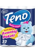 TENO Ultra Tuvalet Kağıdı Çift Katlı 128 Li Set (4pkX32) (avantaj Pk Serisi) - 2