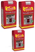 ÇAYKUR Tiryaki Siyah Dökme Çay 500 Gr 3 Lu Avantaj Paket - 1