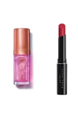 AVON Nourishing Dudak Yağı Shimmering Petal 7Ml ve Avon Ultra Beauty Ruj Stylo Forever Pink 2li - 1
