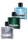 AVON Musk Marine Musk Instinct ve Musk Mineralis Erkek Parfüm Paketi - 1