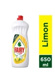 FAİRY Temiz & Ferah Sıvı Bulaşık Deterjanı 650 ml Limon Kokulu - 1