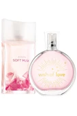 AVON Soft Musk ve Wish Of Love Kadın Parfüm Seti - 1