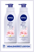 NIVEA Vücut Kremi Vücut Losyonu Değerli Yağlar içerir Kiraz Çiçeği & Jojoba Yağı Normal Ve Kur... 462Cseri - 1