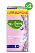 MOLPED Ultra Süper Ekonomik Gece Hijyenik Ped 32'li - 1