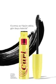 AVON Wondercurl Hacim, Kıvırma Ve Kaldırma Etkili Maskara Blackest Black - 1