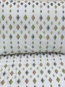 NİVEMESHOME DÖRTGEN MODEL DESENLİ 2 Lİ YASTIK KILIFI KAPAKLI 50X70 - 6