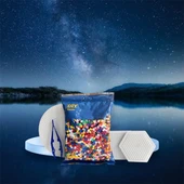 Hama Midi Boncuk Kreatif Set - 1 (Karışık Boncuk, Tablalar ve Cımbız) - 1