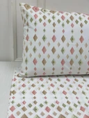 NİVEMESHOME DÖRTGEN MODEL DESENLİ 2 Lİ YASTIK KILIFI KAPAKLI 50X70 - 2