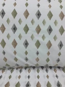 NİVEMESHOME DÖRTGEN MODEL DESENLİ 2 Lİ YASTIK KILIFI KAPAKLI 50X70 - 5