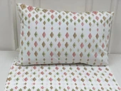 NİVEMESHOME DÖRTGEN MODEL DESENLİ 2 Lİ YASTIK KILIFI KAPAKLI 50X70 - 7