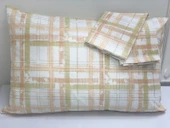 NİVEMESHOME SOMON EKOSE DESEN 2 Lİ YASTIK KILIFI KAPAKLI 50X70 - 2