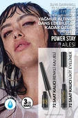 AVON Power Stay Uzun Süre Kalıcı Likit Eyeliner Blackest Black - 4