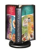 MAPİ 3 YÖNLÜ AFİŞ TAŞIYICI STAND (DÖNERLİ SİSTEM) (105X148) - 1