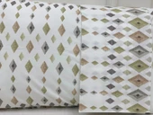 NİVEMESHOME DÖRTGEN MODEL DESENLİ 2 Lİ YASTIK KILIFI KAPAKLI 50X70 - 7