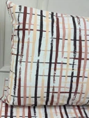 NİVEMESHOME BOYA DESENLİ 2 Lİ YASTIK KILIFI KAPAKLI 50X70 - 4