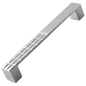 10 Adet Bihter Desenli Metal Mobilya Mutfak Dolabı Çekmece Dolap Kapak Kulpu Kulp Kulbu Krom 128 Mm - 5