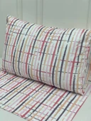 NİVEMESHOME BOYA DESENLİ 2 Lİ YASTIK KILIFI KAPAKLI 50X70 - 5