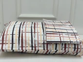 NİVEMESHOME BOYA DESENLİ 2 Lİ YASTIK KILIFI KAPAKLI 50X70 - 2