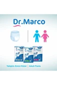 Dr. Marco Hasta Bezi Emici Külotlu Orta Boy ( M) 60 adet - 2 Paket thumbnail 3