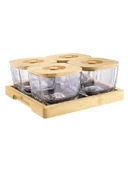 BAMBUM KROSNA 9 PARÇA CAM KAHVALTILIK PLUS B4845 - 5
