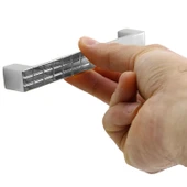 10 Adet Bihter Desenli Metal Mobilya Mutfak Dolabı Çekmece Dolap Kapak Kulpu Kulp Kulbu Krom 128 Mm - 4