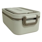 Aryıldız Bento Dikdörtgen Lunch Box Yemek Termosu Bej 1000 ml - 3