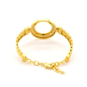 Yarım Altın Çerçeve Bileklik Çelik Altın Kaplama BLZ-621 thumbnail 5