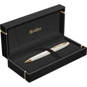 Scrikss Noble 35 Tükenmez Kalem Beyaz Altın thumbnail 4