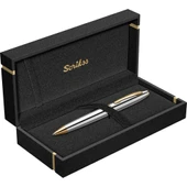 Scrikss Noble 35 Tükenmez Kalem Gold Krom - 3