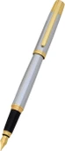 SteelPen Serra 800-4 Tükenmez + Dolma Kalem Krom Altın - 2