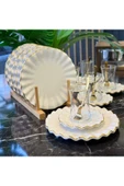 Onedekor  18 Parça Modern Fold Pasta Çay Saati Seti - 3