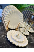 Onedekor  18 Parça Modern Fold Pasta Çay Saati Seti - 2