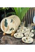 Onedekor  18 Parça Modern Başak Pasta Çay Saati Seti - 2