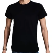 Neon Guitar T-shirt %100 Pamuklu Siyah Penye Basic Erkek Tişört thumbnail 4