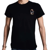 Elip Guitar T-shirt %100 Pamuklu Siyah Penye Basic Erkek Tişört thumbnail 2