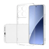 Xiaomi Mi 14 Kılıf Şeffaf Silikon Hibrit Case Kapak - 4