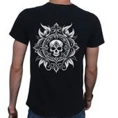 Tattoo T-shirt %100 Pamuklu Siyah Penye Basic Erkek Tişört thumbnail 3
