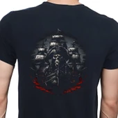 Pirate T-shirt %100 Pamuklu Siyah Penye Basic Erkek Tişört thumbnail 1