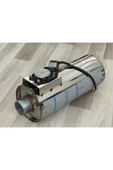 TUBE Krom Yuvarlak Kazan Varex Egzoz Komple Set 1.sınıf Kalite Içi Susturuculu - 5