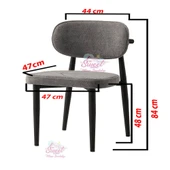 Kelebek Tekno Kenar Mdf H.G Açılır Masa 4 Adet Siesta Sandalye Takım - 12