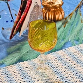 Yaren Desen Sarı 1 Adet Bardak Kadeh thumbnail 1