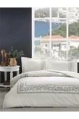 NİVEMESHOME BORDADO KREM ÇİFT KİŞİLİK NEVRESİM TAKIMI ÖZDİLEK - 1