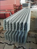 Antipas Boyalı 250 Cm 30x30 Köşebent 5 Delikli Bahçe Çit Direği Çit Demiri - 1