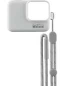 GoPro Bileklik + Boyunluk (Beyaz) Sleeve + Lanyard - 1